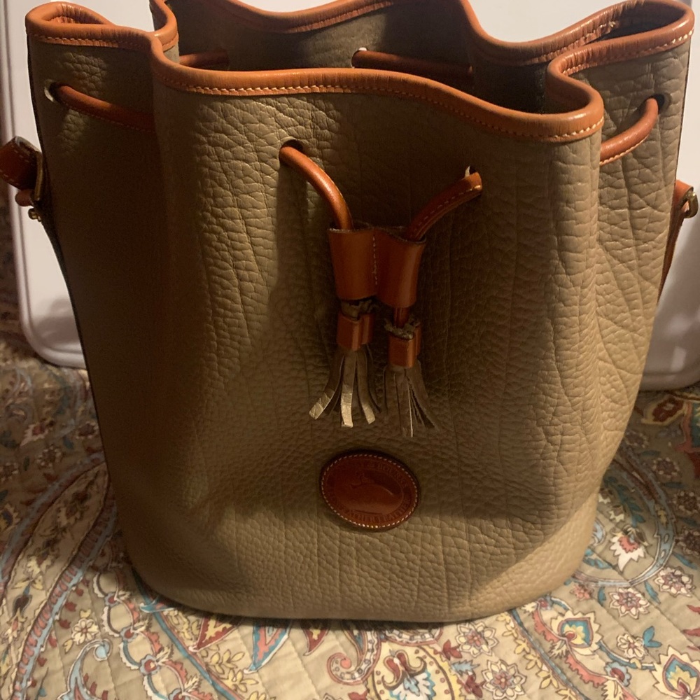 Dooney bucket purse